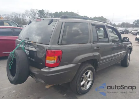 2002 Jeep Grand Cherokee Limited from USA, damaged, VIN 1J8GW58N62C168553